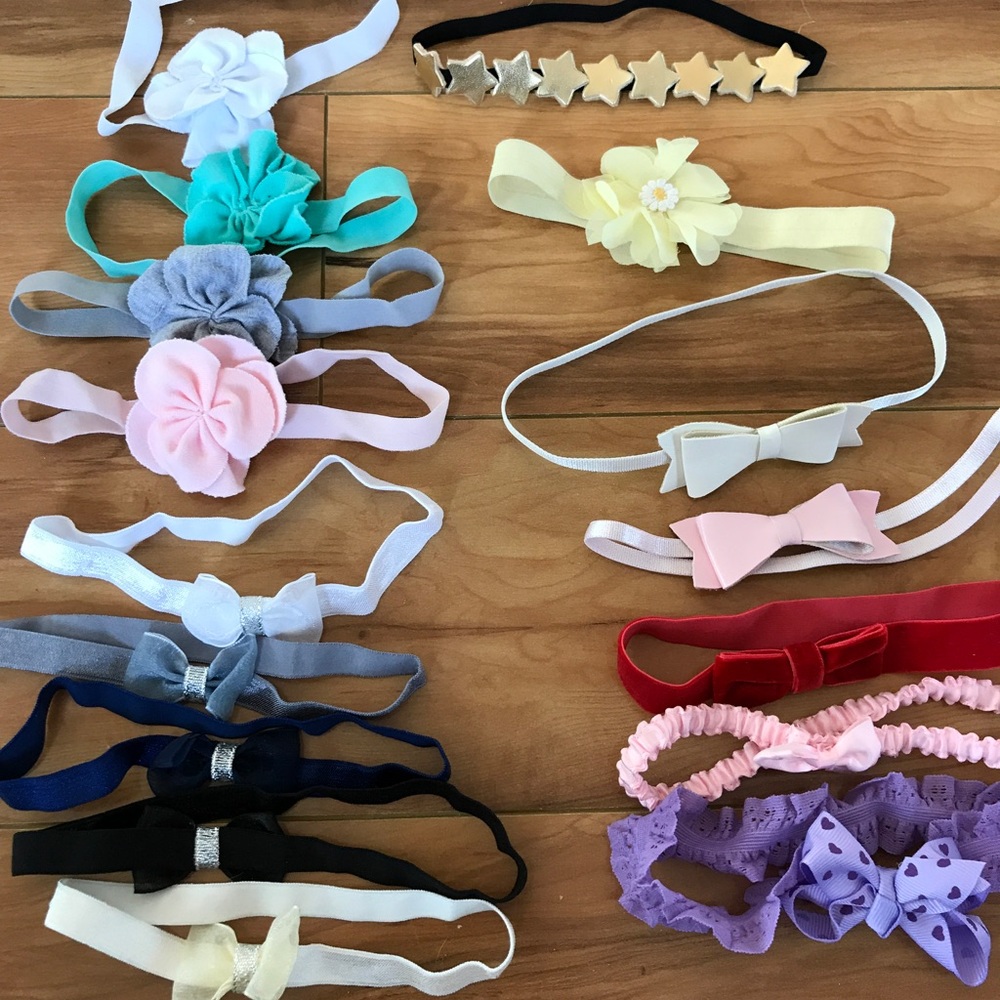 Newborn headband lot